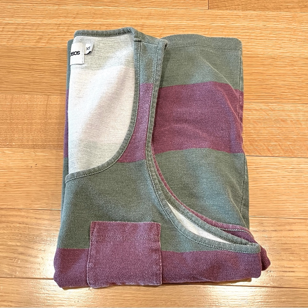ASOS Pique Racerback Tank XS - Picture 2 of 3